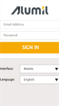 Mobile Screenshot of mx1.alumil.com