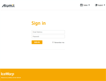 Tablet Screenshot of mx1.alumil.com